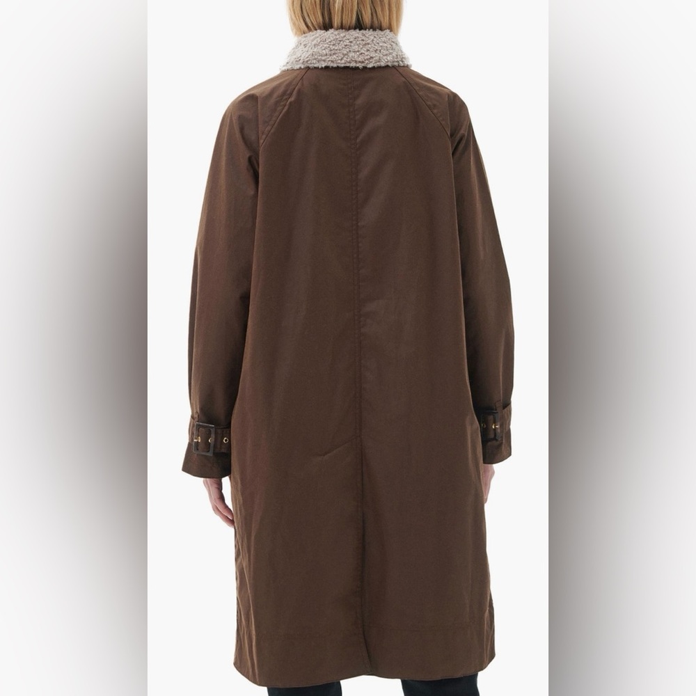 Barbour Malala Water Repellent Waxed Cotton Jacket NWT - Picture 3 of 16
